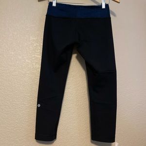Lululemon reversible crop pants